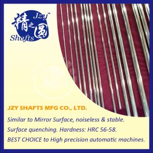 China surface quenching stainless steel linear shafts HRC56-58 g6 h6 standard precision stable on sale