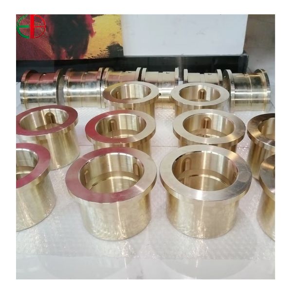 Quality Copper Bearing Tin Bronze Bush Material Complete Machined Alloy Bushing for sale