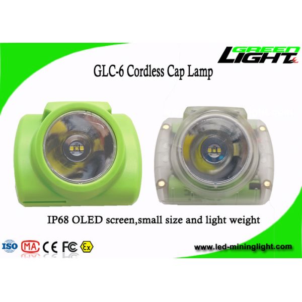 Quality PC IP68 232Lum 6.8Ah 13000lux led Coal Mining Lights for sale