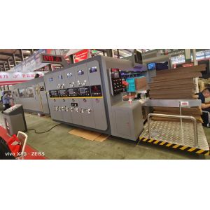 Flexo Box Packaging Forming Carton Slotting Die Cutting Making Fold Glue