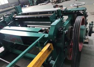 Wholesale Green 1.8m * 2.3m Semi Automatic Wire Mesh Machine Highly Adaptive To Metal Wires from china suppliers
