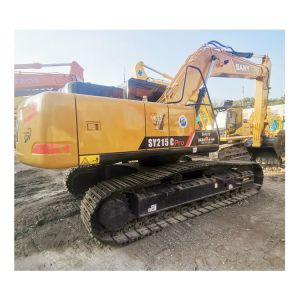 21ton sany 215 excavator with 0.93 m3 bucket capacity and 21800 KG operating