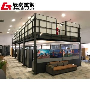 Customized Prefab Metal Office Buildings , High Strength Steel Building