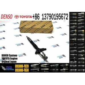 Common Rail Fuel Injector Nozzle 095000-7020 23670-39175 Injection Valves for