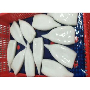 Todarodes Pacificus 100% Net Weight U5 Frozen Squid Tubes