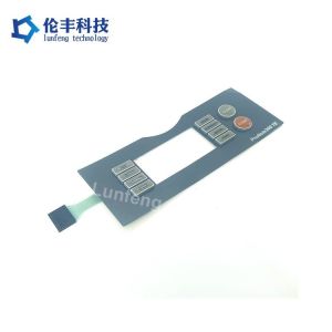 China Matte Surface PET Membrane Switch with LCD Window Custom Control Panels Providing Operation in Electronic Devices on sale