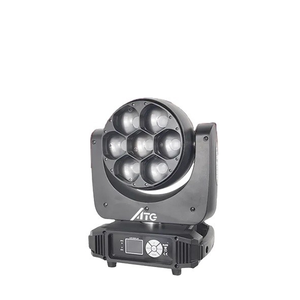 ATG Party Decoration LED Stage Lights 7*40w Pixel Zoom Moving Head Light for