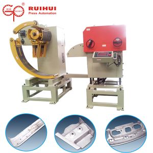 3.2mm Thickness Metal Sheet Decoiler Straightener 3 In 1 Feeder For Press