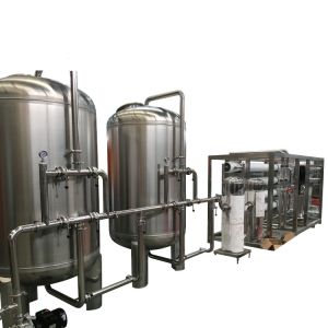 Operating pressure 10bar Industrial Water Purification System Wall thickness 1.5