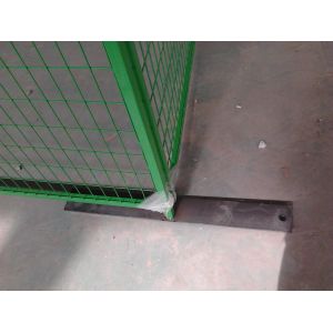 hot sale customization Canada PVC coated temporary fence china