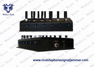 Wholesale GPS Satellite Mobile Phone Scrambler , Cordless Phone Jammer 24W Total Output from china suppliers