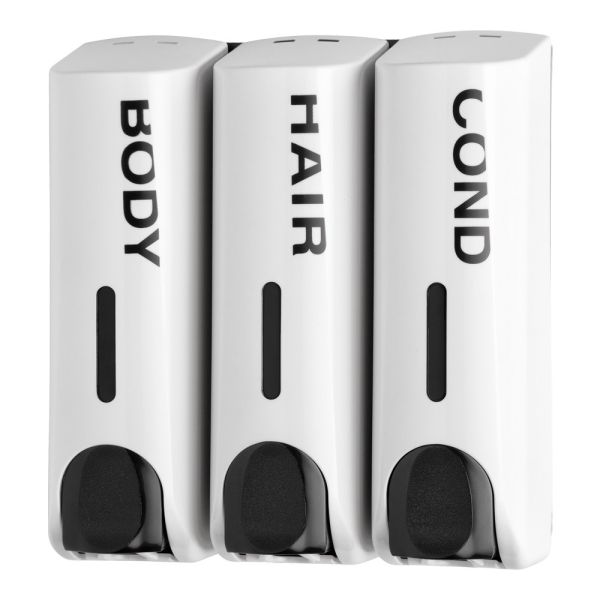 Quality 3 x 350ml Manual Triple Application Liquid Soap Dispenser for sale