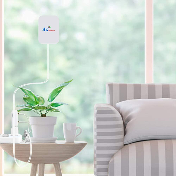 Vertical Polarization GSM 3G 4G LTE Directional Indoor High Gain MIMO Panel Antenna with TS9