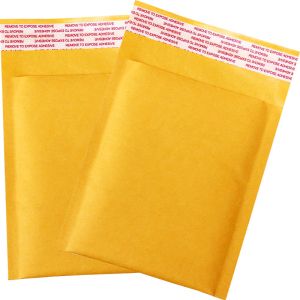 Self Seal Recyclable 25*30cm Kraft Bubble Envelopes Shock Proof