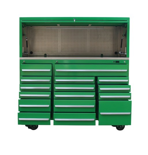 72 Inch Rolling Steel Tool Cabinet Convenient and Practical for Garage