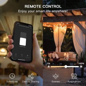 150W CFL 400W INC 2.4G Wifi Smart LED String Lights Dimmer