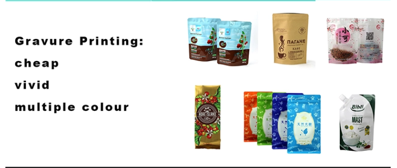 Biodegradable Ziplock Kraft Stand Up Pouches For Tea Packaging