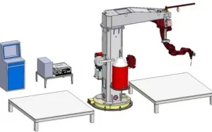 Steel Structure Construction Robotic Welding Machine Automated Welding Machine