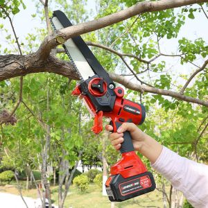 Small Rechargeable Household Saw Logging Cutting Handheld Lithium Electric