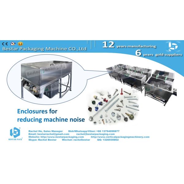 Quality Hardware counting packaging machine with enclosures reducing noise for sale