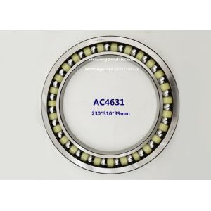 China AC4631 excavator bearing thin section angular contact ball bearing 230*310*39mm on sale