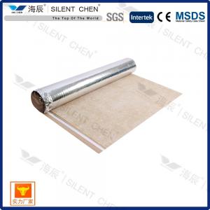 Wholesale Green 3mm Rubber Carpet Underlay With Silver Vapor Barrier from china suppliers