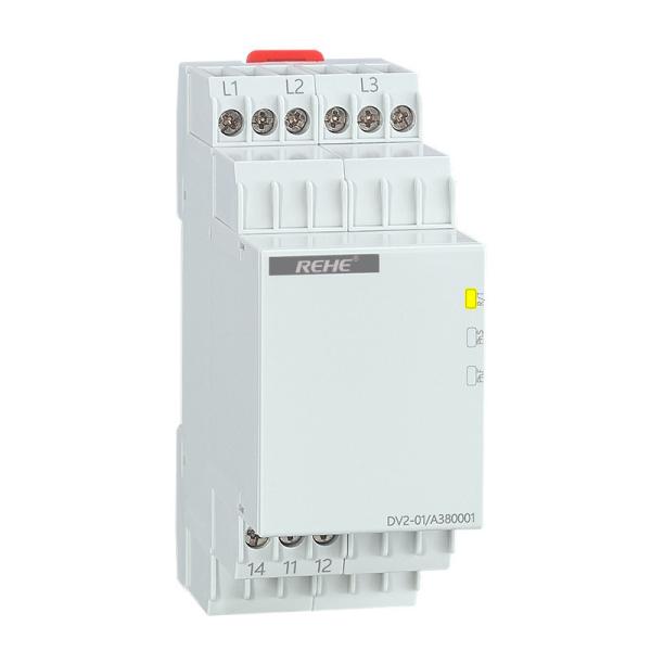 Quality DV2-01 Undervoltage and Overvoltage Voltage Monitor Relay Programmable Complete Monitoring Three phase Mains for sale