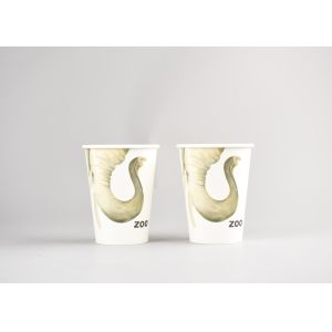 Single Wall 12oz 16oz Coffee to Go Coffee Paper Cups with Sleeves and Lids