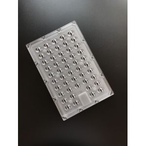 150W 3030 SMD LED Street Light Components Optics Array Lens For Road Lamp