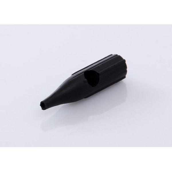Plastic Transparent Or Black Permanent Makeup Tattoo Caps