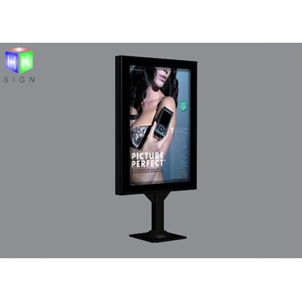Freestanding Scrolling Lightboxes Backlit , Scrolling Poster Display Light Box 2