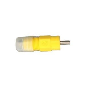 Yellow Automatic Poultry Nipple Drinker Chicken Drip Waterer