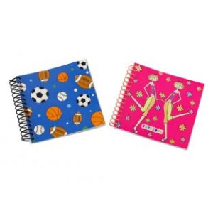 OEM Water proof paper cover Mini Customized Spiral Bound Notebook