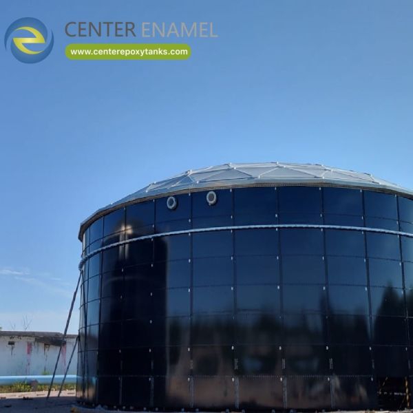 Epoxy Coated Steel Tank for Effluent Sludge Storage- Ensures reliable, leak