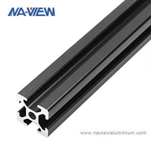 Customized Black Aluminium Angle Extrusion Profile