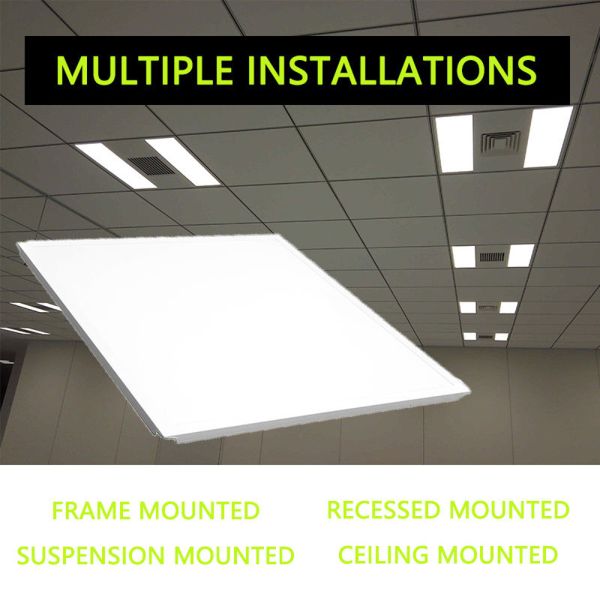 2Ft 4Ft Led Panel Ceiling Lights 3CCT Switchable 50W Ceiling Light Panels