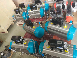 Pneumatic Rotary Actuator-double acting and spring return pneumatic actuators