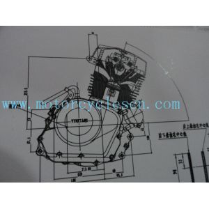 256FMN CM300 Twin cylinder ln-line 4stroke ail cool Vertical motorcycle Engines