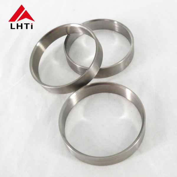 99.99% Pure Gr2 Titanium Ring Forging Cold Rolled Bright Surface