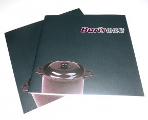 Wholesale OEM Tri Fold Brochure Color Booklet Printing Service for company advertising from china suppliers