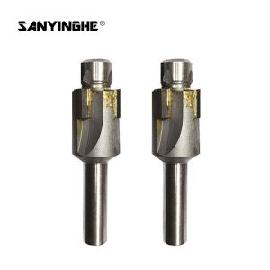 Uncoated Countersink Step Drill Bits Hss Roughing End Mill