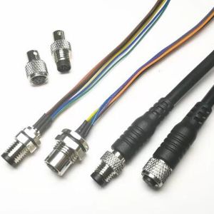 Customized M12 Sensor Wiring Harness Cable Assemblies For Data Communication