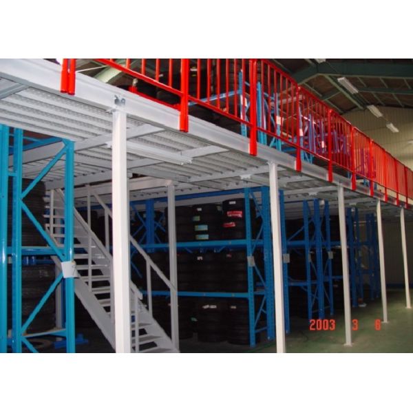 Factory / Warehouse Multi Tier Mezzanine Rack Attic Floor Space Saving