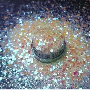 Earth Day Assorted Animal Shapes Confetti in Non-toxic Luminous Glitter Powder