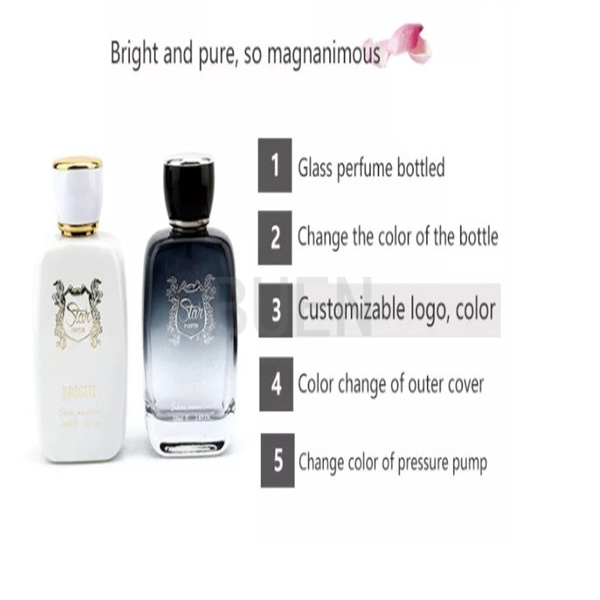 Empty Glass Perfume Spray Bottle