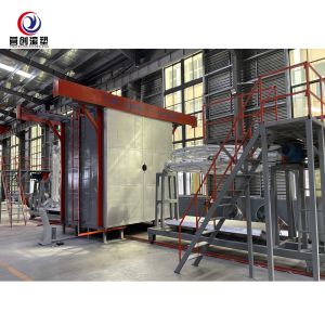 Wholesale LLDPE HDPE Shuttle Rotomolding Machine With High Capacity from china suppliers