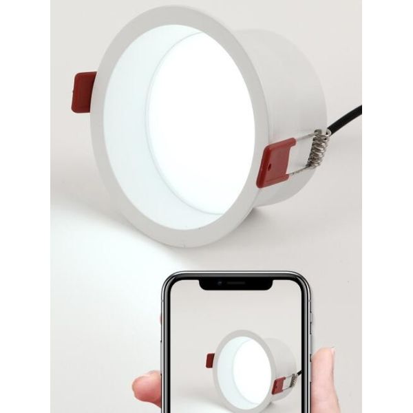 2.5 inch indoor lighting 8w lamparas colgantes de techo 90mm led recessed downlight adjustable led spot lights