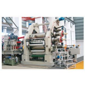 Rubber Sheet Five Roll PVC Calender Machine with 4～40 m/min Roller Line Speed