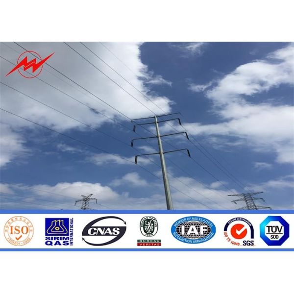 Quality 110KV multisided electrical power pole for over headline project for sale