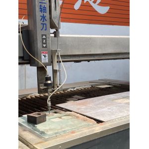 Various CNC Water Jet Cutting Machine with Maximum Fast Movement Speed of